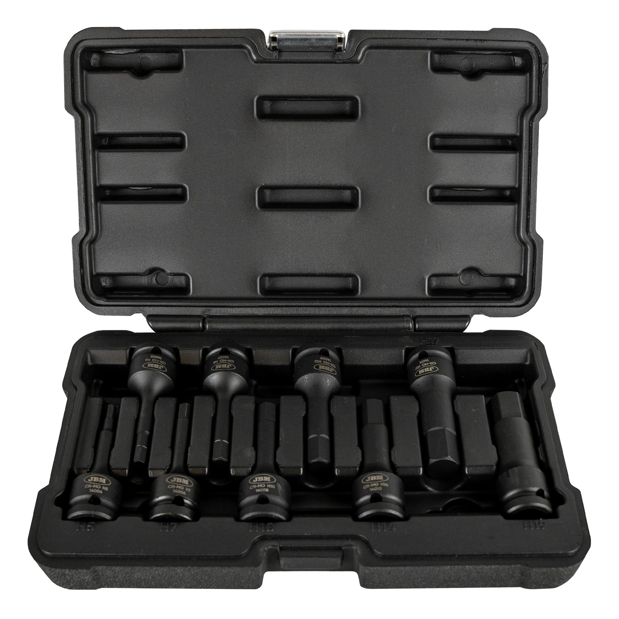 SET DI 9 BUSSOLE ESAGONALI DA 1/2" PER IMPATTO