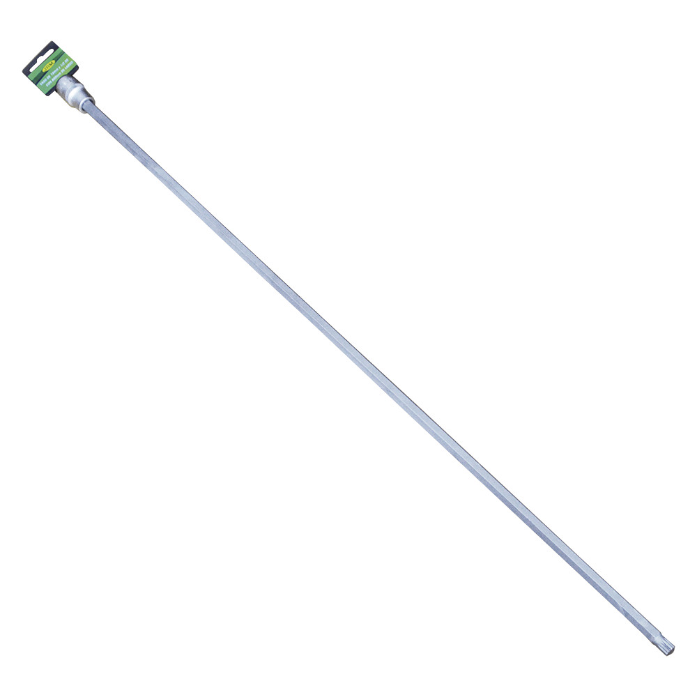 PUNTA EXTRA LUNGA A 12 CANTI 800MM CON BUSSOLE 1/2" Ø 10MM