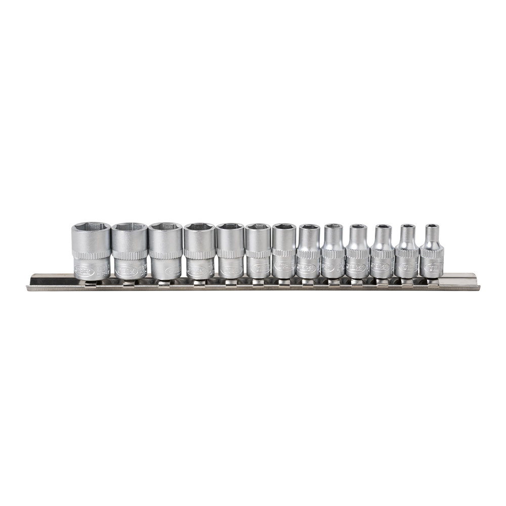 SET DI 13 BUSSOLE ESAGONALI 1/4"