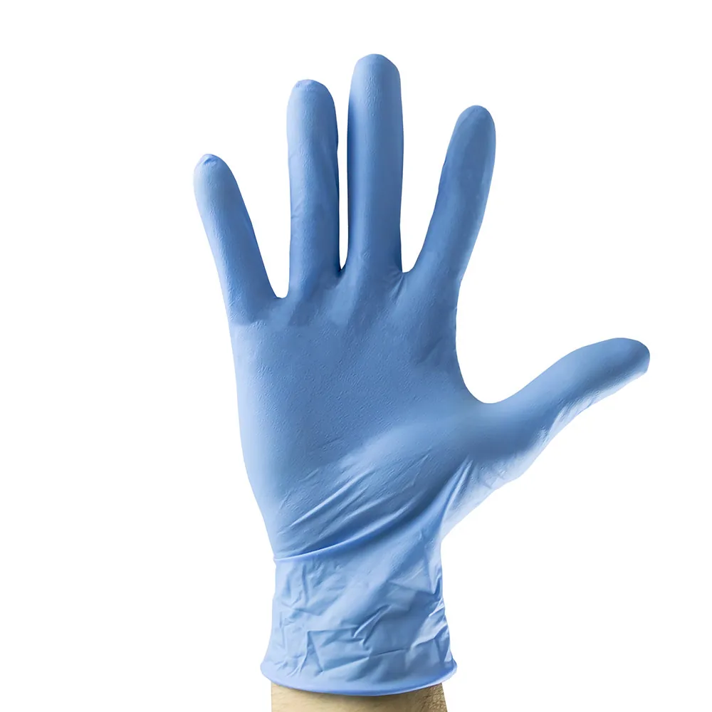 SCATOLA DA 100 PZ GUANTI NITRILE Colore: AZZURRI