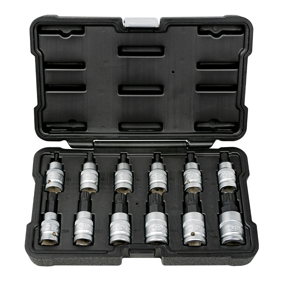 SET DI 12 INSERTI A 12 CANTI 1/2"